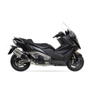 Kymco Ak 550 [IXIL] - L5X komplet system poleret rustfrit stål / poleret rustfrit stål - XK0350XS