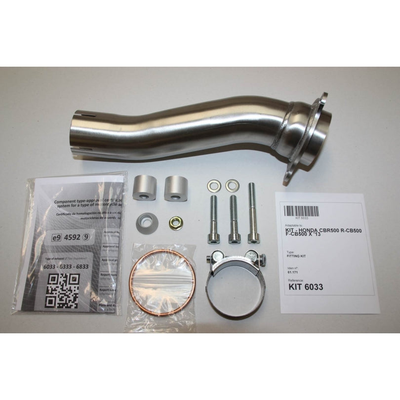 Honda CBR 500 R ABS PC44 [2013-2016] - Hexoval Xtrem Endtopf - Honda CBR 500 R - OH6033VSE