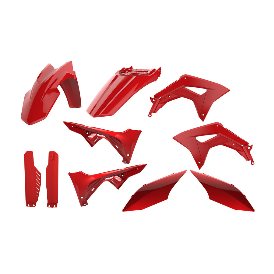 Honda CRF 150 L [2017-2023] - Plastiksæt Rød - Honda CRF 150L