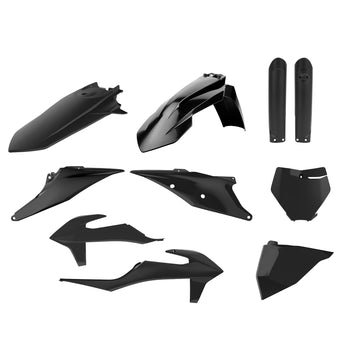 KTM 250 XC [2019] - Plastik-Kit Schwarz - KTM SX/SX-F