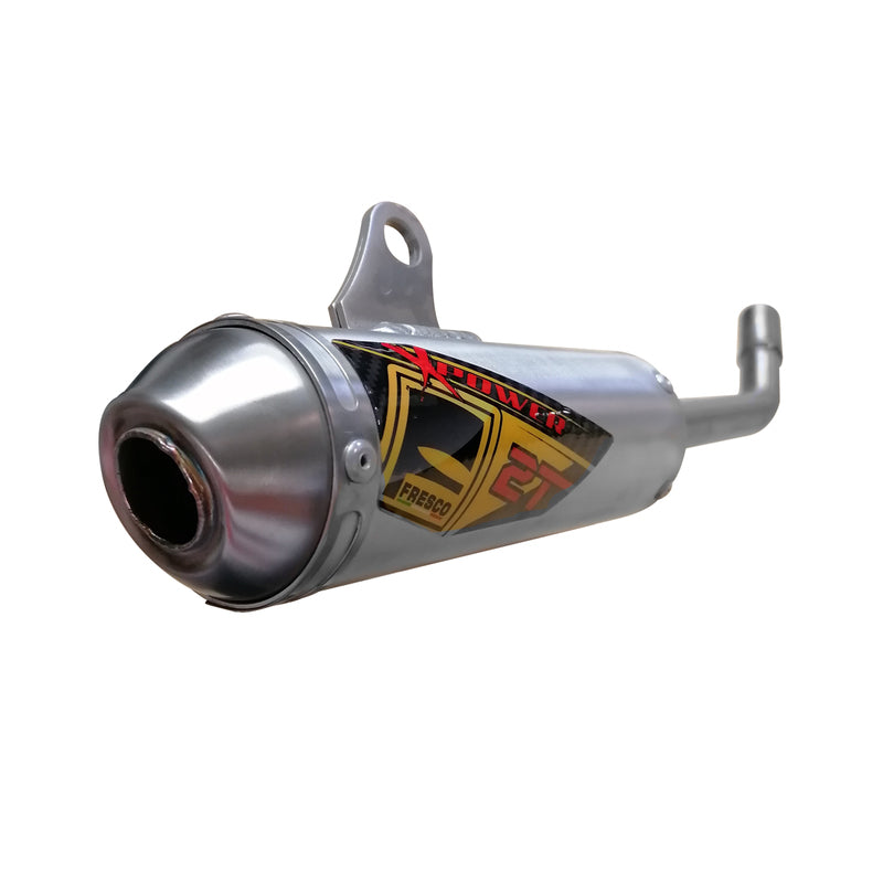 Yamaha YZ 125 (CE 16) [2006-2023] - X-Power Auspuffendtopf Aluminium - Fantic XX 125 22-