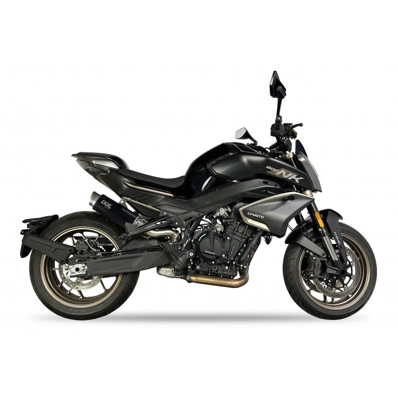 CF Moto 800 NK Sport [2023-2024] - RC3B Slip-On Endtopf Edelstahl Schwarz