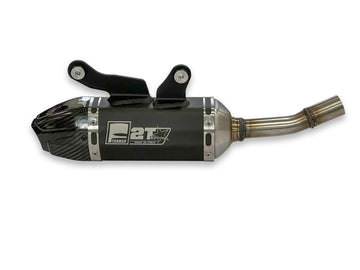 FANTIC XE 125 [2023-2026] - Carby Schalldämpfer schwarzes Aluminium/Karbon-Endkappe