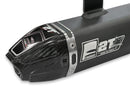 YAMAHA YZ 250 [1974-2027] - Carby Schalldämpfer schwarzes Aluminium/Karbon-Endkappe
