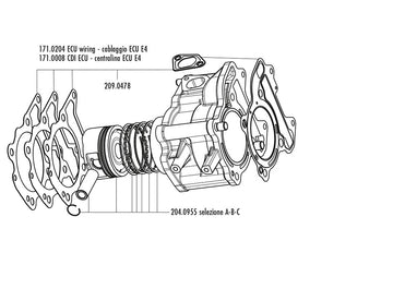 Piaggio Medley 125 IE S ABS [2019-2025] - Zylinder Kit