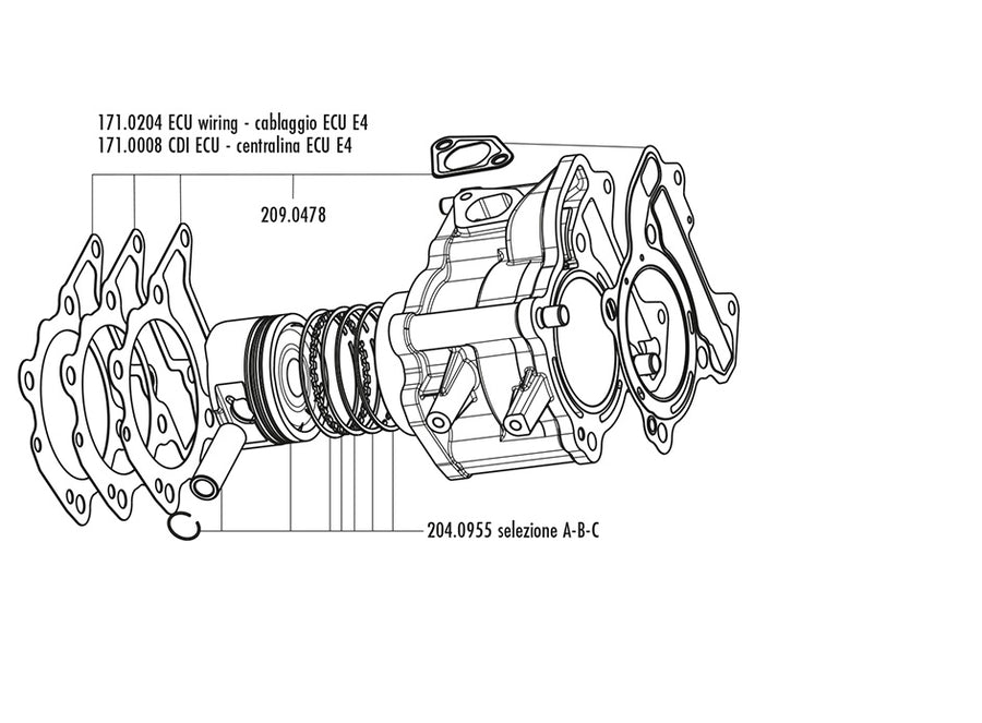Piaggio Medley 125 IE Special Edition ABS [2019-2020] - Zylinder Kit