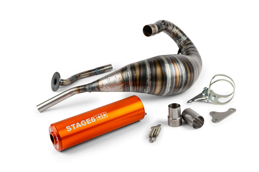 Beta RR SM 50 2T - Auspuff 80 - 90cc CNC orange