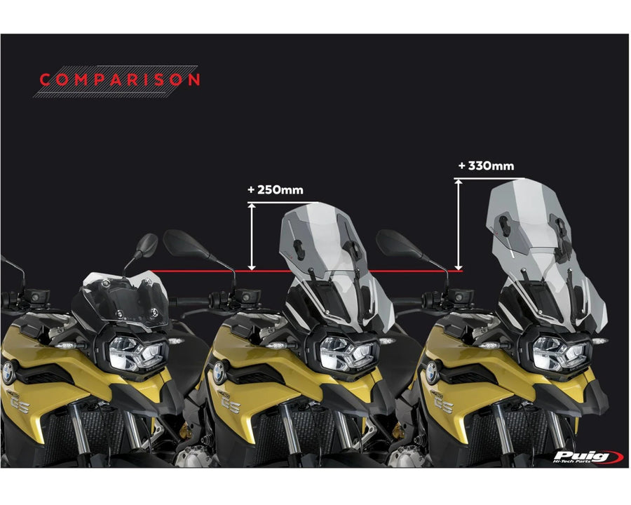 BMW F 750 GS [2024] – Justerbar forrude – kraftigt tonet