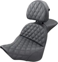 Harley Davidson Fxbr [SADDLEMEN] – Explorer-sæde med diamantquiltning