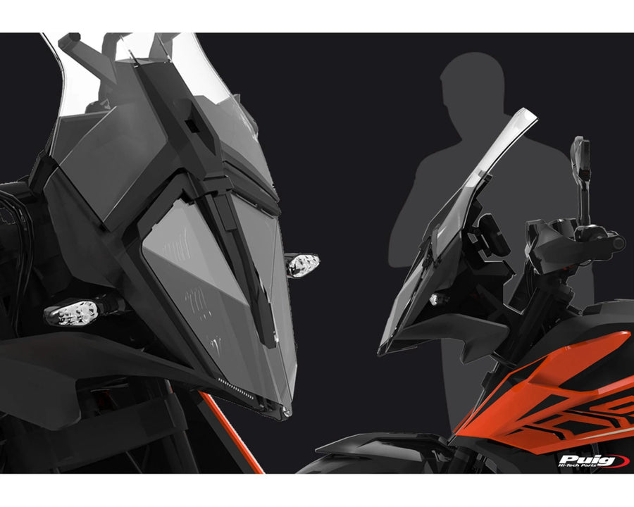 KTM 390 ADVENTURE SW [2024] – Forlygtebeskyttelse – Gennemsigtig