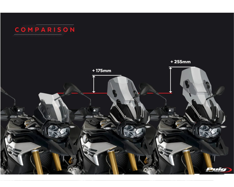 BMW F 750 GS [2024] – Justerbar forrude – kraftigt tonet