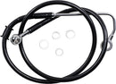 harley davidson flstc [DRAG SPECIALTIES] - Forlænget bremseslange i rustfrit stål-2
