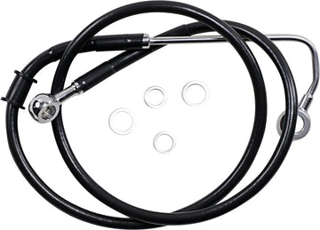harley davidson flstc [DRAG SPECIALTIES] - Forlænget bremseslange i rustfrit stål - 0