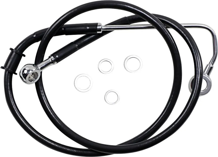 harley davidson flstc [DRAG SPECIALTIES] - Forlænget bremseslange i rustfrit stål