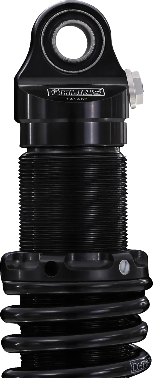 harley-davidson road glide [OHLINS] – dobbelt støddæmper STX36 Blackline