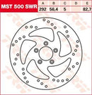 Harley-Davidson Xl 883 R Roadster [2002-2004, 2007-2013] - Flame Series Fixed Rotor – Bild 8
