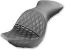 Harley Davidson Fxst [SADDLEMEN] – Explorer-sæde med diamantquiltning