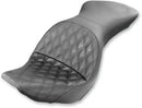 Harley Davidson Fxst [SADDLEMEN] – Explorer-sæde med diamantquiltning