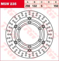 Yamaha Xj 600 Diversion N [1994] - Bremsscheibe – Bild 8
