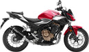 honda cb 500 [LEOVINCE] – Nero bagpotte - rustfrit stål-6