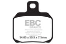 Ducati Scrambler 1100 [EBC] -Half-sorterede Vee Brake Pads-1