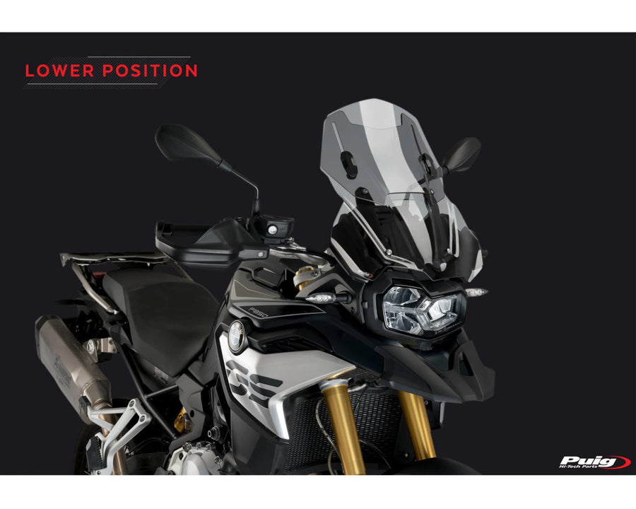 BMW F 750 GS [2024] – Justerbar skærm – Gennemsigtig