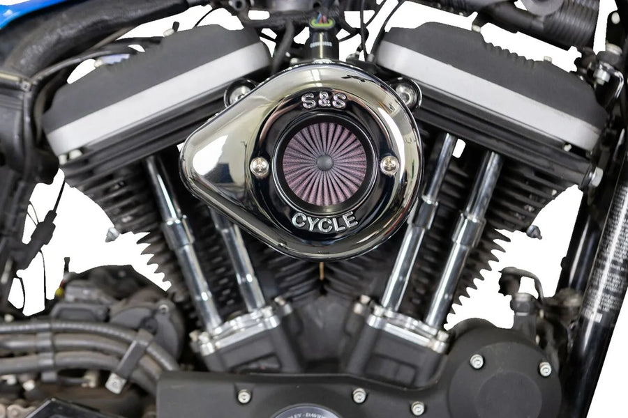 Harley-Davidson Xl 1200 Xs Forty Eight Special [2020] - Air Stinger Stealth Luftfiltersatz – Oberfläche: Verchromt – Bild 4