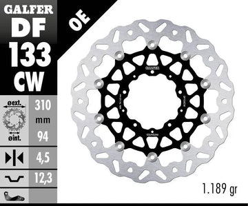 Honda NSS 750 Forza DCT [2021-2026] - bremseskiver - billede 2