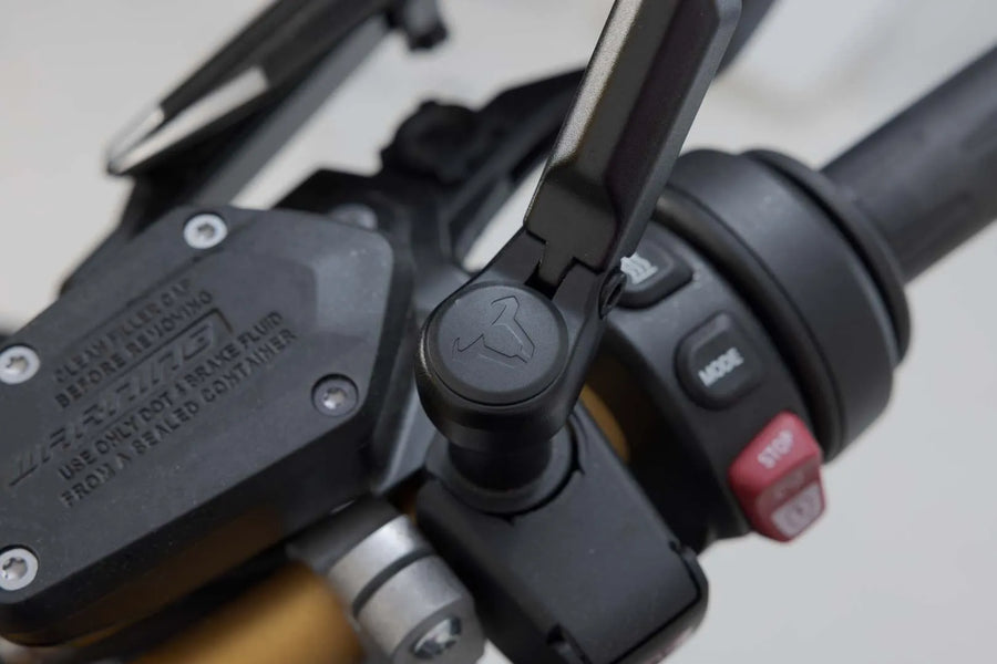 aprilia rx 125 [SW-MOTECH] – sportsspejlsæt, lang spejlarm