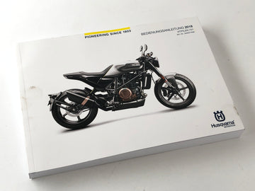 Husqvarna 701 Vitpilen [2018] - Betjeningsvejledning Tysk