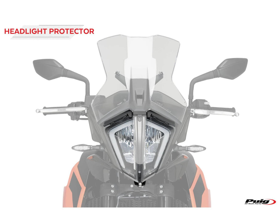 KTM 390 ADVENTURE SW [2024] – Forlygtebeskyttelse – Gennemsigtig