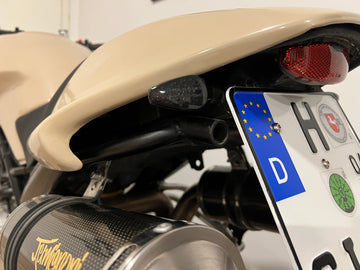 2 LED -blinklys sorte modstande [E -Test Mark] - Aprilia RS Tuono 125 660 1000 1100 - 0