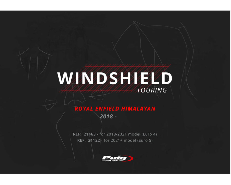 ROYAL ENFIELD HIMALAYAN 410 [2020] – Touring Screen – Tonet