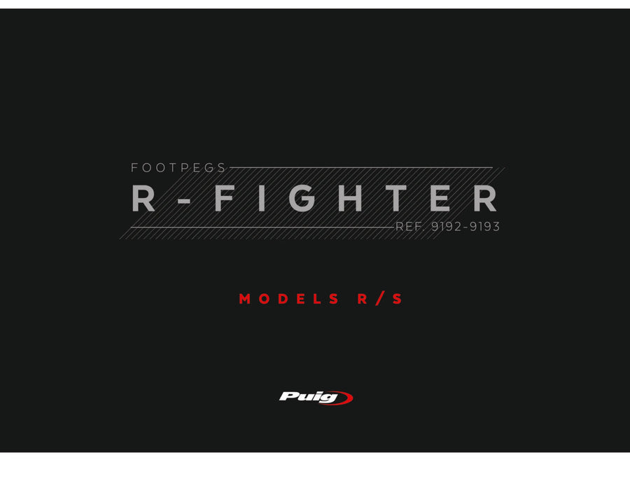 KTM RC 390 [2025] – R-Fighter fodstøtter – titanium