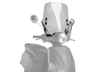 KEEWAY OUTLOOK SP 125 [2023] – City Touring scooterskærm – tonet