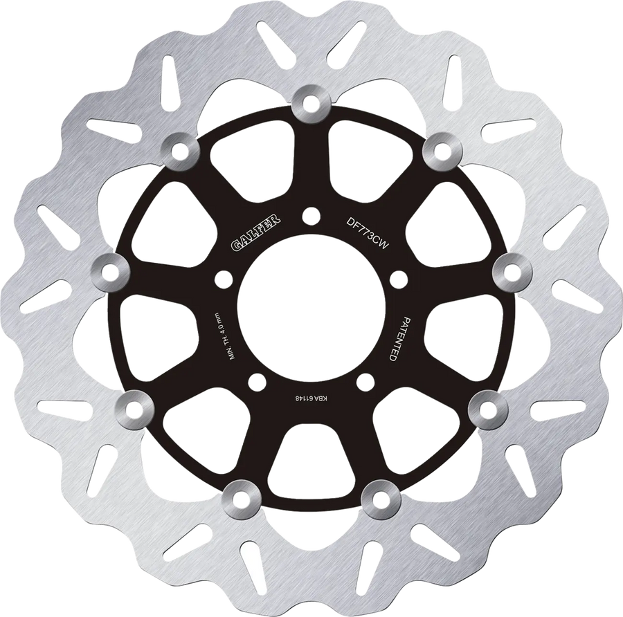 Ducati 1100 Hypermotard Evo [2010-2012] - bremseskive - billede 1