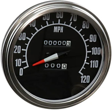 harley davidson fxsts [DRAG SPECIALTIES] – 5" FL-Style 2240:60 speedometer med reed-kontakt