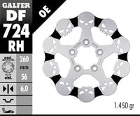 Harley-Davidson XR 1200 [2008-2010] - Fester Bremsscheibe Skull – Bild 6