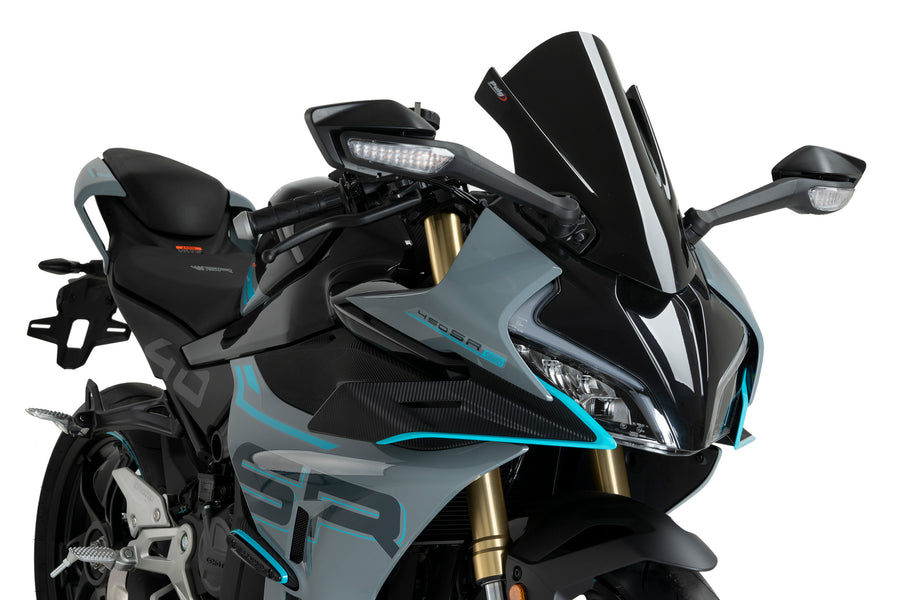CFMOTO 450 SR [2025] – Z-Racing Screen – Sort