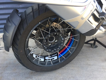 BMW R 1200 GS ADVENTURE [2018] – GS klistermærkeark – sort - 0