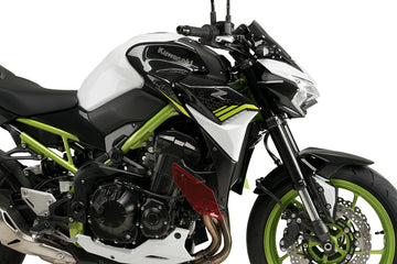KAWASAKI Z900 [2020] - PUIG Downforce Naked Spoiler Wings | Rød | PUIG 20284R