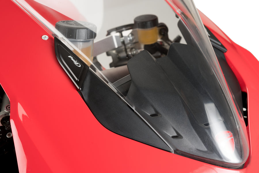 DUCATI PANIGALE V2 [2024] – Sidespejlkapper – Sort