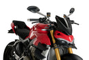 DUCATI STREETFIGHTER V4S [2024] - Ny generation af sportsforrude | Sort | PUIG 20467N