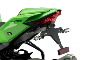 KAWASAKI ZX-10R/RR [2021] - Kennzeichenhalter | Schwarz | PUIG 20535N