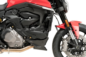 DUCATI MONSTER 937 SP [2024] - frontspoiler | Mat sort | PUIG 20714J