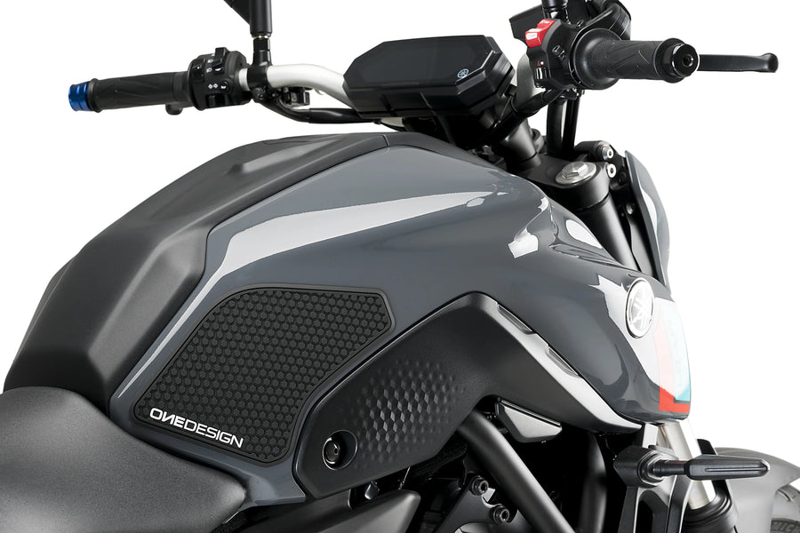 YAMAHA MT-07 [2023] - Seitliche Tankprotektoren | Schwarz | PUIG 20739N