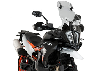 KTM 890 SMT [2025] – Spoilerskive 2.0 fastgjort med skruer – Gennemsigtig - 0