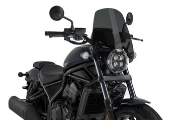 HONDA CMX 1100 REBEL DCT [2025] - PUIG New Generation Touring Windschild | Stark getönt | PUIG 20820F