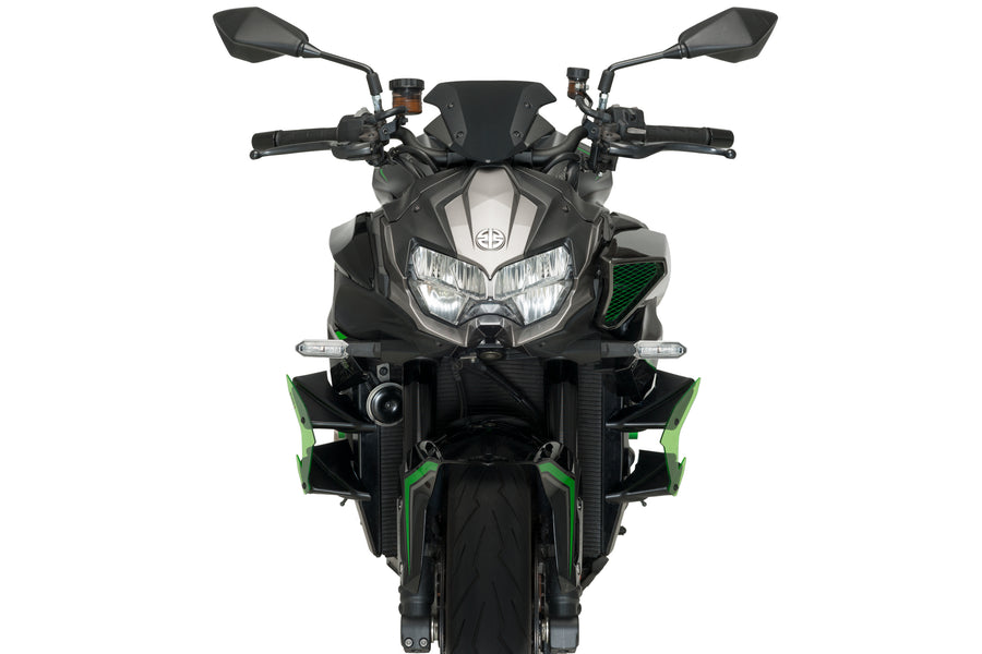 KAWASAKI Z H2 [2025] – Sidespoiler med nøgen kåbe forrude