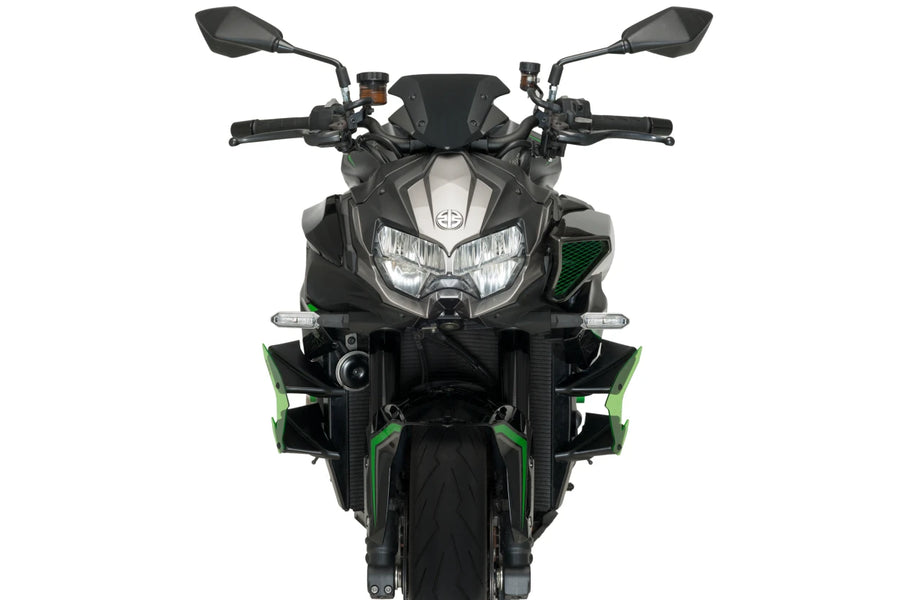 KAWASAKI Z H2 [2025] – Sidespoiler med nøgen kåbe forrude